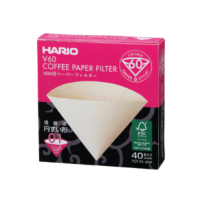 Hario V60 01 40 Sheets Coffee Paper Filter