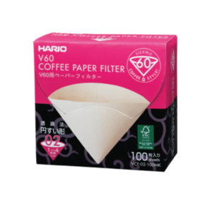 Hario V60 02 100 Sheets Coffee Paper Filter