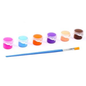 (Type B ) 6 Colors 3ml Eco-friendly Acrylic Painting DIY