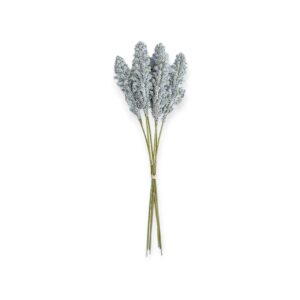 Wheat Grain Form Artificial Flower Blue