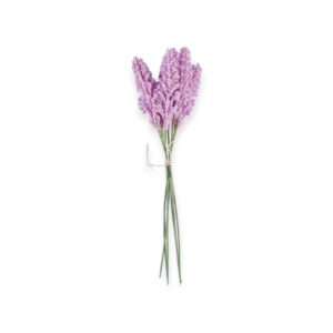 Wheat Grain Form Artificial Flower Dark Purple