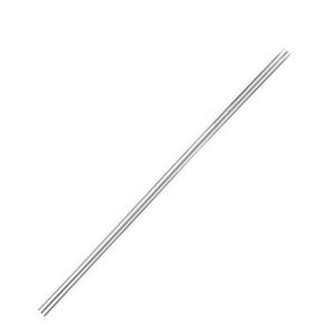 Straight Silver 304 Stainless Steel Straw 6mm